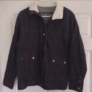 Like New Dark Blue Denim Jacket
